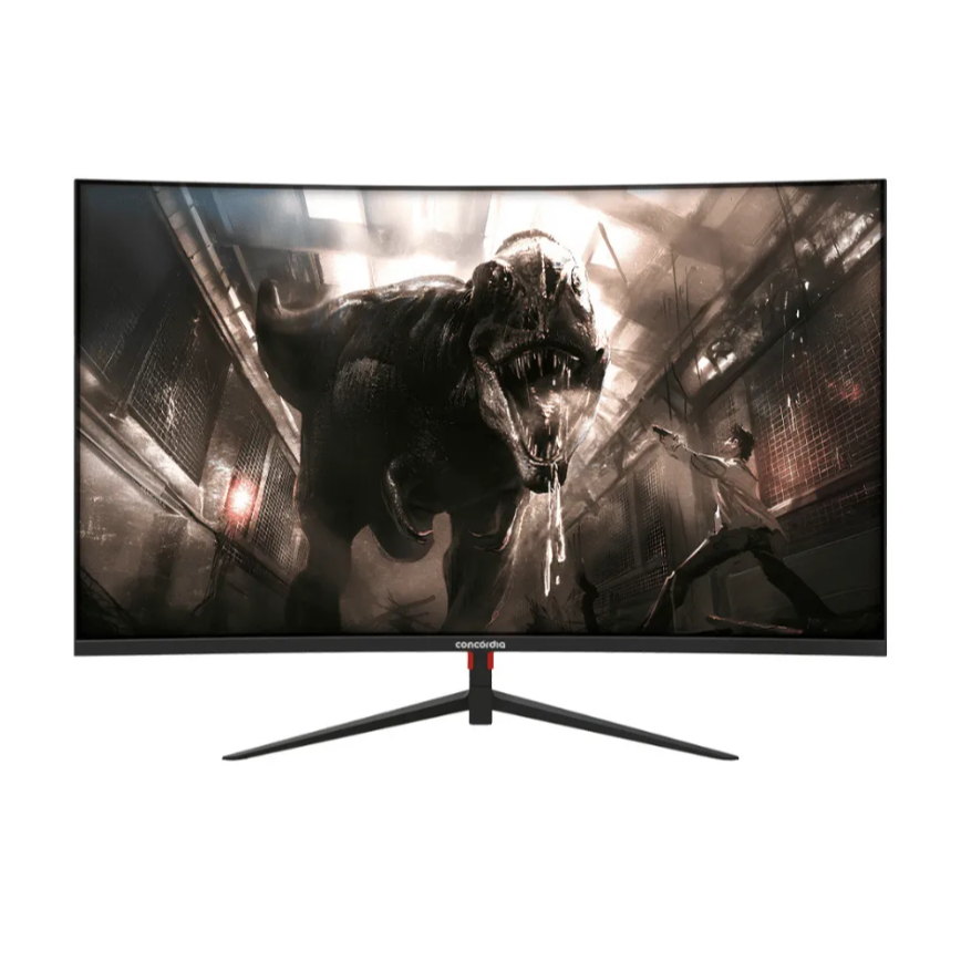 Monitor Concórdia Gamer Curvo 27" CZ270F 200hz Led Full HD 1ms HDMI, DP, DVI sRGB 99% Freesync - Computers & Accessories