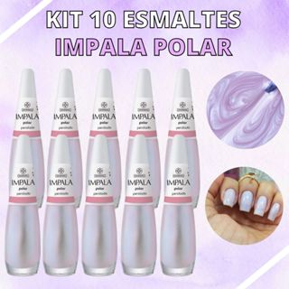 Kit De Esmaltes Impala Polar Perolado Manicure Atacado Mais Vendidos Têndencia em Oferta na Shopee