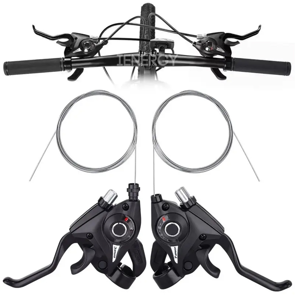 Passagem da alavanca de mudança de bicicleta Rapid Fire Gts Tec 3x7 21v - Sports & Outdoors