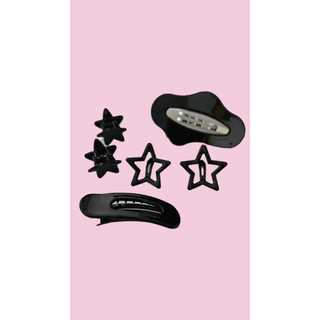 6 Presilhas de cabelo estilo Coreano- Grampo de Cabelo - Piranha de Cabelo - Garra de Cabelo