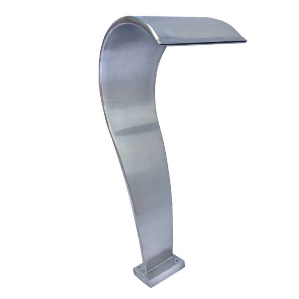 Cascata Inox Piscina High Tech Naja Junior 75cm