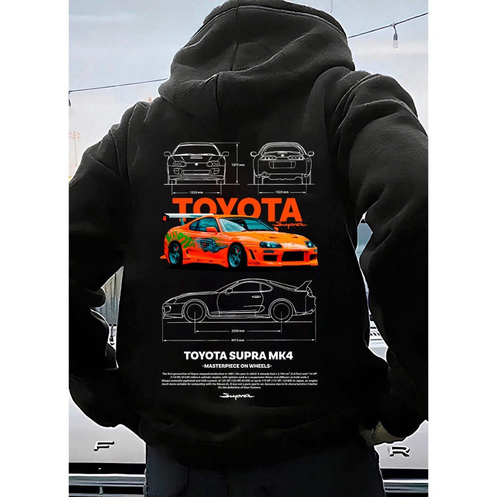 Moletom Casaco Frio Carro Supra 3.0 Biturbo Luxuoso Lançamento em Oferta na Shopee