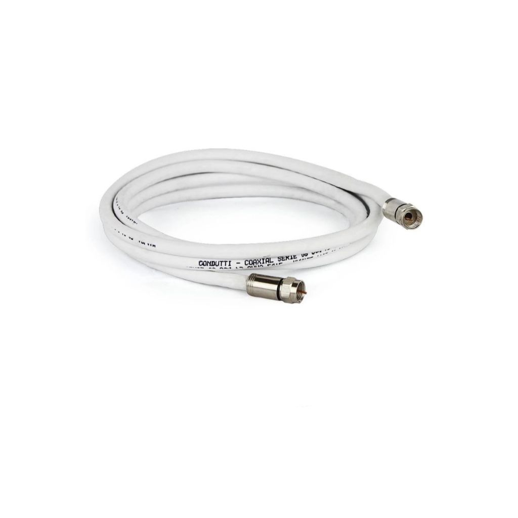 Cabo de Antena Coaxial RG6 Para TV Digital, TV assinatura com Conectores varios tamanhos