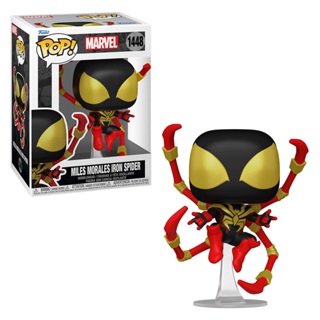 FUNKO POP MARVEL - MILES MORALES IRON SPIDER 1448 NOVO ORIGINAL em Oferta na Shopee