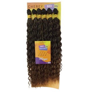 Cabelo Cacheado Bio Orgânico Na Tela Maya Curly 300g 60cm em Oferta na Shopee