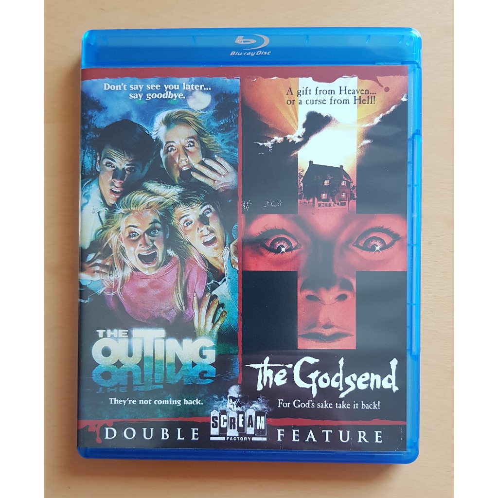 Filme Blu-ray - The Outing + The Godsend - Gabrielle Beaumont + Tom Daley (Scream Factory)