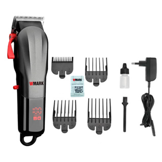 Maquina de Cabelo Wmark Recarregavel Display Digital NG115 em Oferta na Shopee