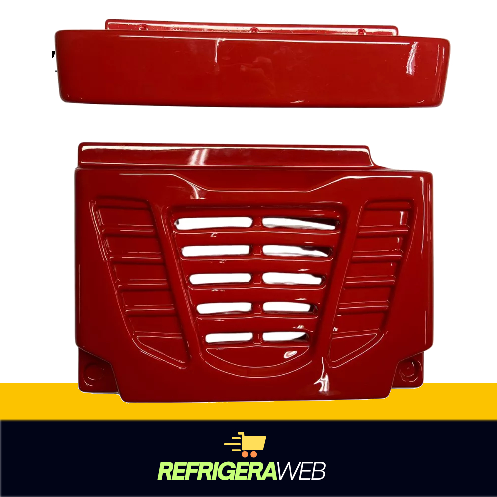 Kit Grade Veneziana + Testeira Cervejeira Gelopar Slim Moderna Grba-230-Compativel