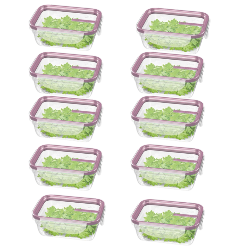 Kit 12 Potes Plástico Empilhaveis Com Travas Hermético Organizador Cozinha 330ml – Sanremo em Oferta na Shopee