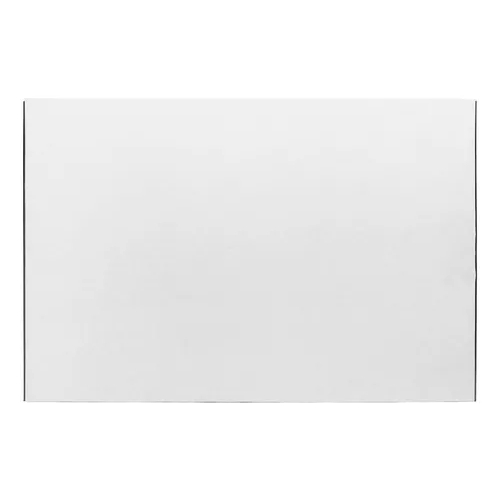 Chapa Placa para Escudo Guitarra/Baixo Branco 29x48cm - 3 Ply