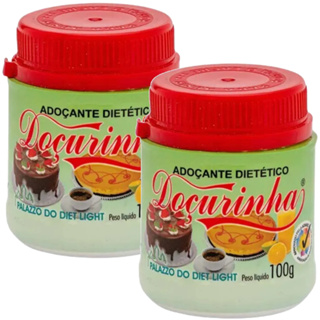 2x Adoçante Dietético Pó Vegano Sem Glúten E Lactose Doçurinha em Oferta na Shopee