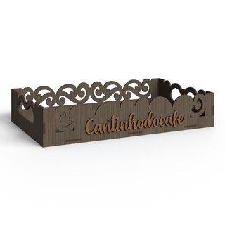 Bandeja Para Servir Café Chá Em Madeira Mdf Para Mesa Criado Cantinho Do Café