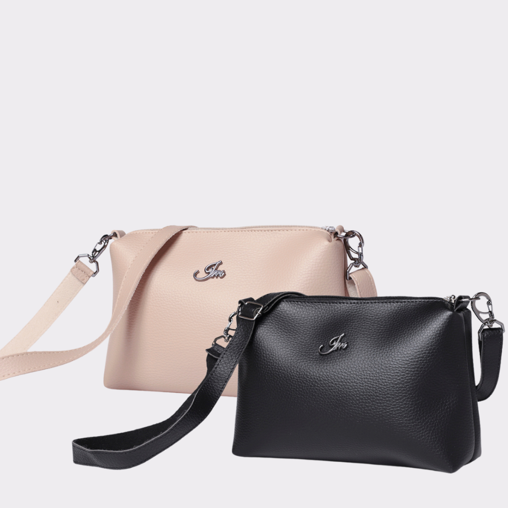 Kit 2 Bolsa Feminina Pequena Tiracolo ou Necessaire Funcional Bolsinha