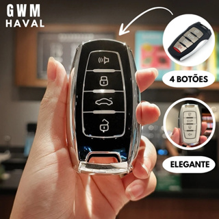 Capa de Chave GWM Haval H6 Acessórios Haval H6 Phev Carro Haval H6 GT Chaveiro Silicone em Oferta na Shopee