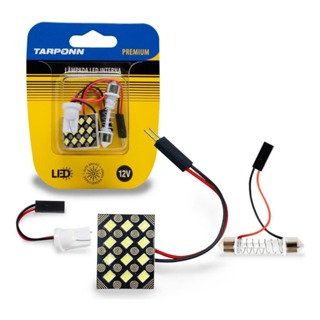 Lâmpada Led Torpedo T10 12 Leds 12v Premium 6k Tarponn em Oferta na Shopee