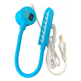 Kit C/ 4 Luminária De 20 Led Haste Flexível Para Maquina Costura (azul) em Oferta na Shopee