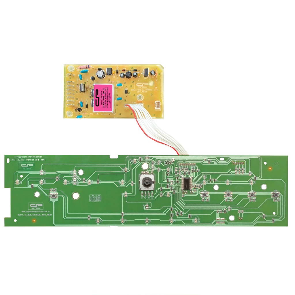 Placa Interface + Potência para Lavadora Brastemp Ative! 11kg
