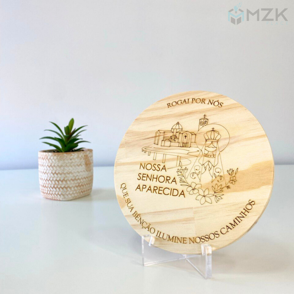 Decoração Religiosa Para sala Quadro Decorativo Casa Imagem Nossa Senhora Aparecida