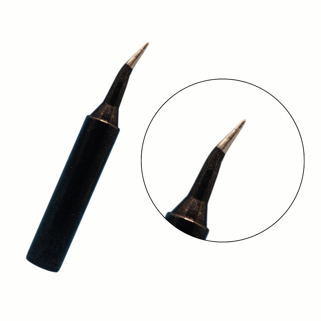 Ponteira Bico Curva 0,3mm Ponta Para Estação De Solda Tipo Curva - Modelo 900M-T-J Curva