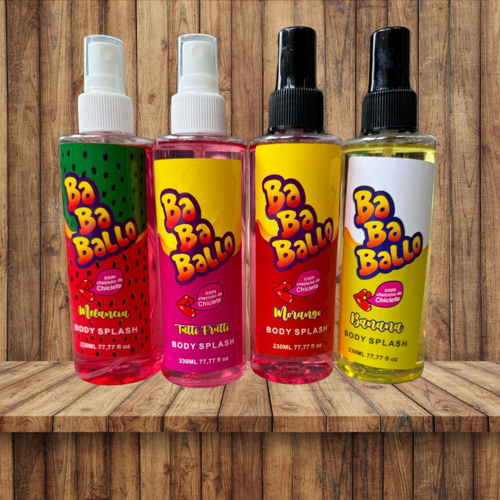 body splash soul cosmético cheirinho de chiclete 230 ml desodorante feminino