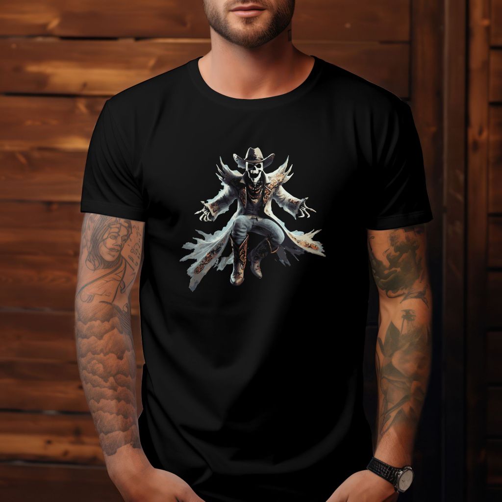 Camiseta Country Masculina Camisa IMPACTO COUNTRY TEXAS Peão Fantasma  Blusa 100% Algodão
