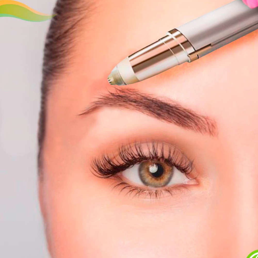 kit 1/2/3 Caneta Depilador Sobrancelha Elétrico Removedor Tira Pelos USB Recarregável imperio