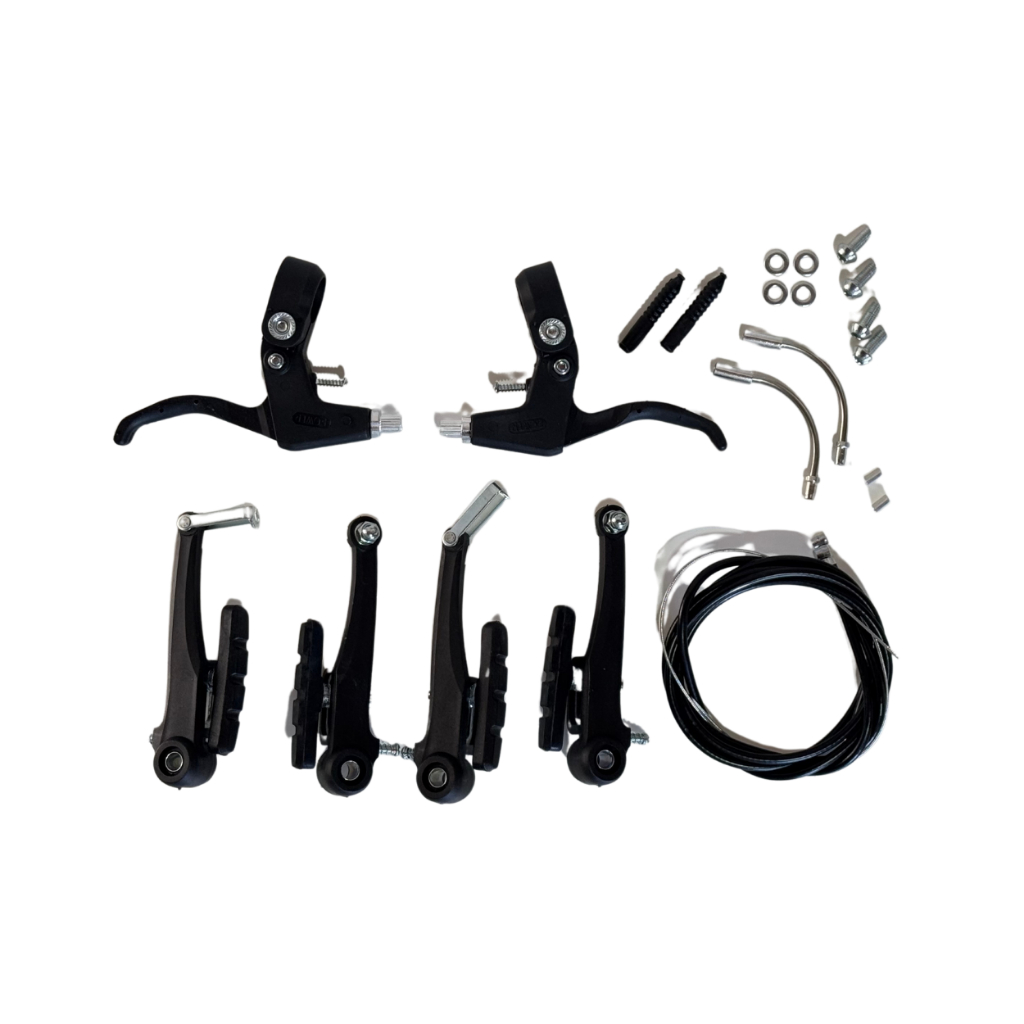 Kit Freio V-brake Orbital Nylon Allen Manete Vbrake Bike Bicicleta Completo