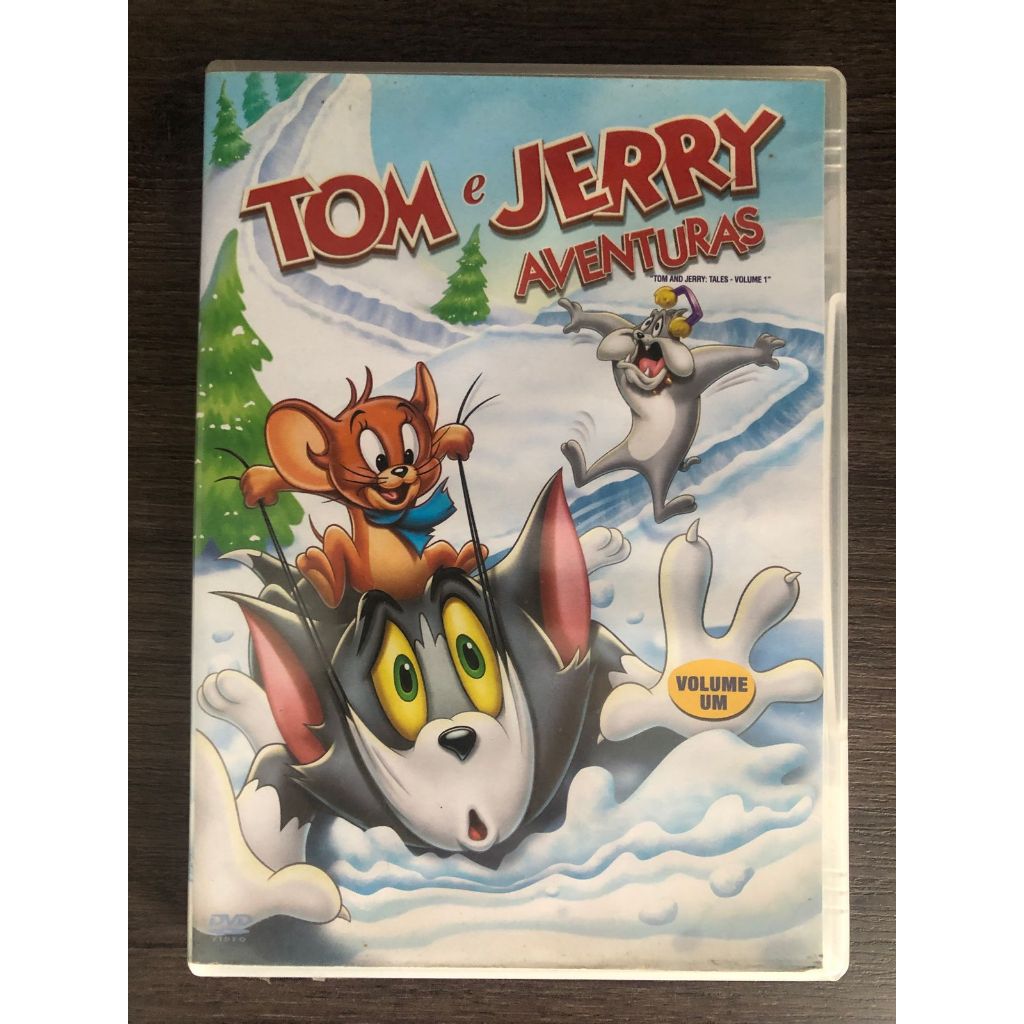 DVD Tom & Jerry - Aventuras (12 Episódios) - Tales Volume I - lançamento 2007