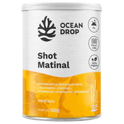 Shot Matinal em Pó Suco Concentrado de Vitaminas 150g Sabor Limão - Ocean Drop