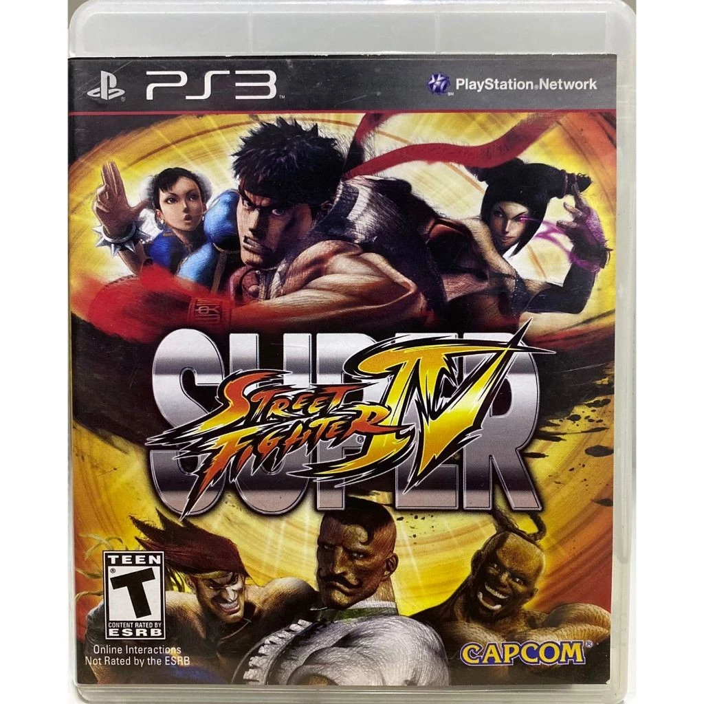 Street Fighter 4 SUPER - PS3 - Original