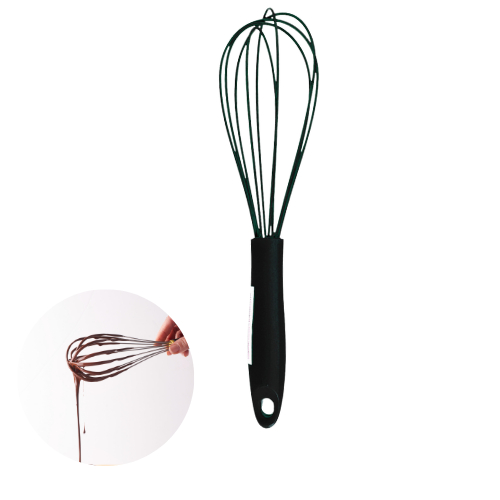 Batedor Fouet Profissional 26cm em Silicone Para Massas Ovos Bolo Cozinha Batedor Fouet Profissional 26cm em Silicone Para Massas Ovos Bolo Cozinha