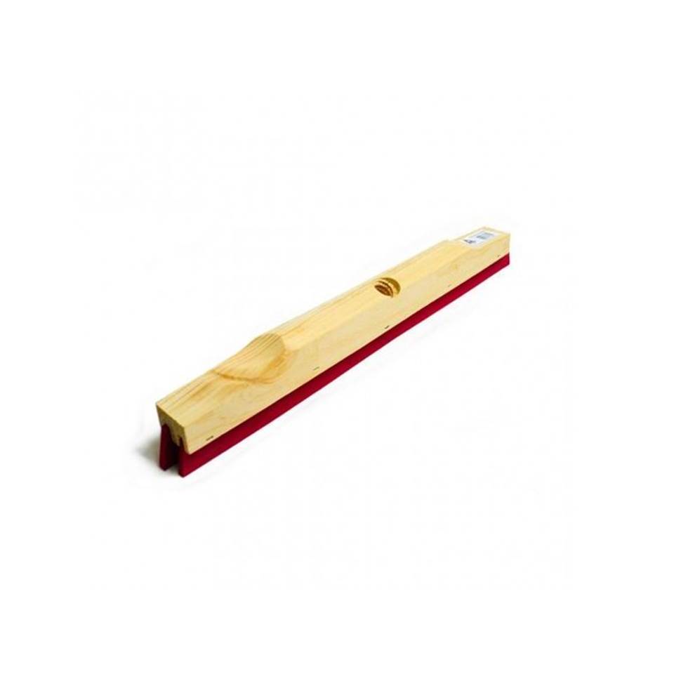 RODO MADEIRA 40CM - BORRACHA DUPLA
