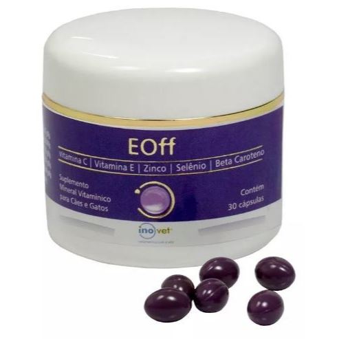 Suplemento Mineral Vitam Antioxidante Eoff 30 Caps Inovet