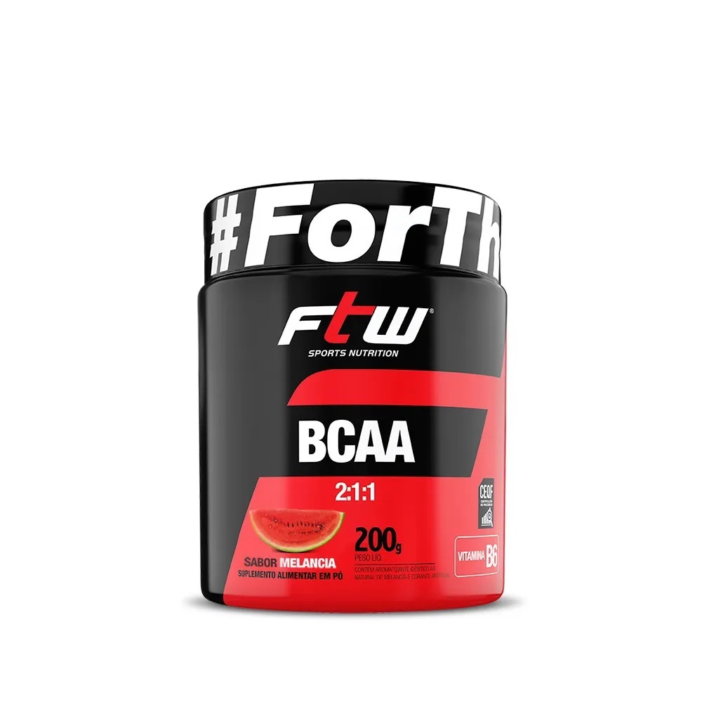 BCAA 2.1.1 Pote 200g FTW em Oferta na Shopee