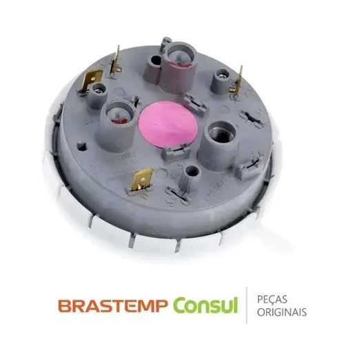 Pressostato Original Lavadora Brastemp BWM08 BWC10 BWC11 BWG10 W10617044