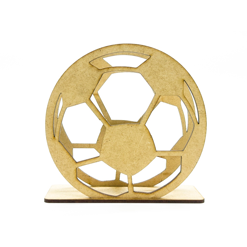 10 Porta Guardanapo Futebol Em Mdf Lembrancinha Corte a laser - Kit com 10 Porta-Guardanapos Futebol em MDF Lembrancinha