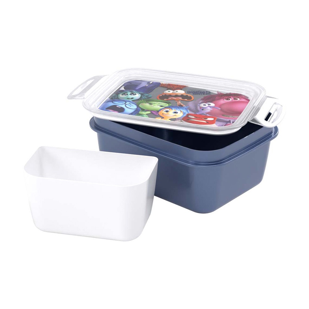 Pote Marmita Divertidamente com Compartimento e Trava 630ml em Oferta na Shopee