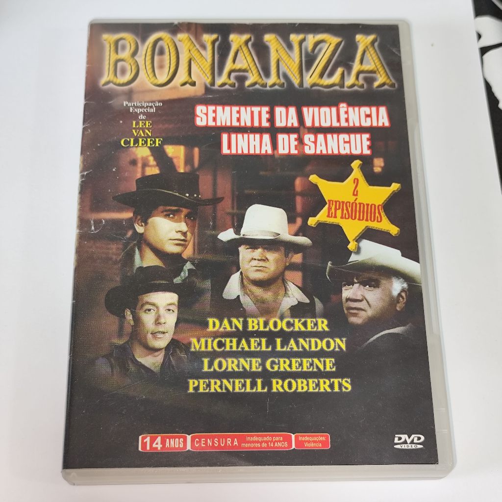 DVD Bonanza: Semente da Violência e Linha de Sangue (2 Episódios) – (Legendado)