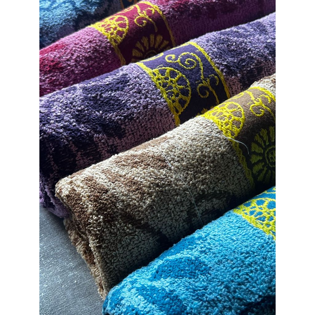 Kit 5 Toalha de Banho Maldivas 100% algodão 60x120cm Sortidas Promoção