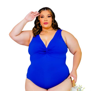 Body Plus Size Feminino Maiô Alça Larga Moda Praia, Costa Nua Biquini em Oferta na Shopee