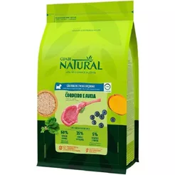 Ração Guabi Natural Cães Adultos Raças Mini e Pequenas Cordeiro e Aveia 10,1kg