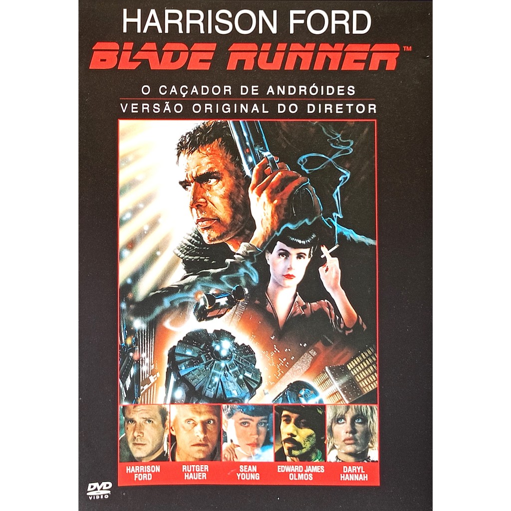 Dvd Blade Runner Harrison Ford Versão Original Ridley Scott