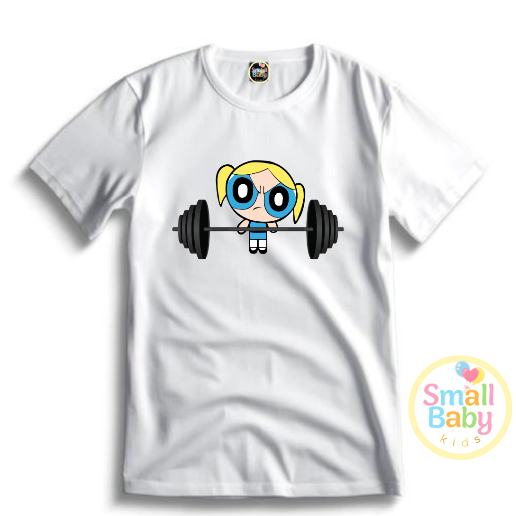 Camisa Camiseta Unissex Lindinha Meninas Super Poderosas Infantil Adulto Academia streetwaer