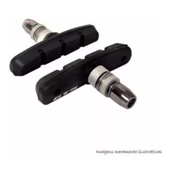 KIT 2 PARES SAPATA DE FREIO GTS V-BRAKE ORBITAL 70MM PARA BICICLETA