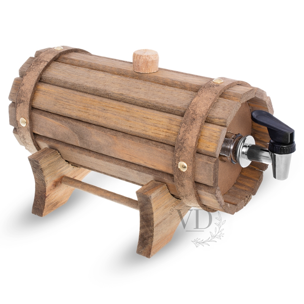 SUPER PROMOÇÃO Barril Rústico Pingômetro de 1L Madeira Pinus Artesanato em Oferta na Shopee