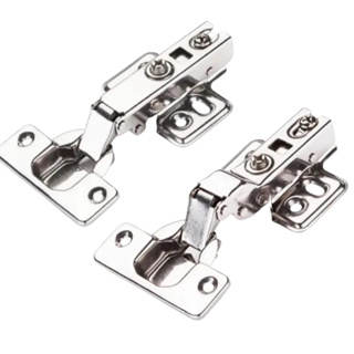 10 Dobradiça Pressão Comum  35mm Reta e Curva Para Porta Armário Guarda Roupa Móveis em Oferta na Shopee