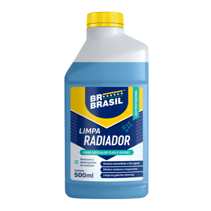 Limpa Radiador  Veiculos Flex e Diesel 500ml BR BRasil em Oferta na Shopee