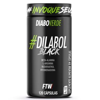 Dilabol Black Pote 120 cáps - Diabo Verde em Oferta na Shopee