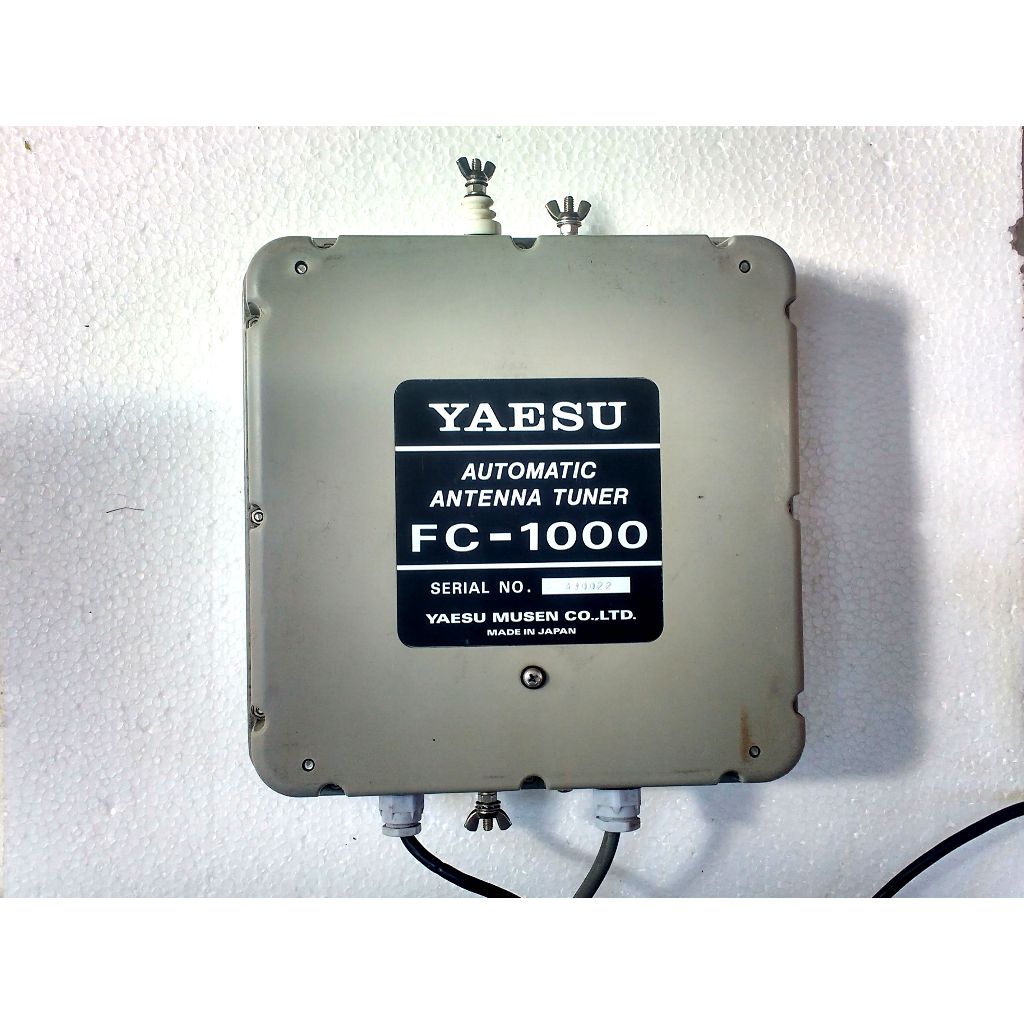 Acoplador Sintonizador de Antena Yaesu FC-1000 : Não Testado, Vendo No Estado. Raro - PX Radio Amador Transcomunicador..