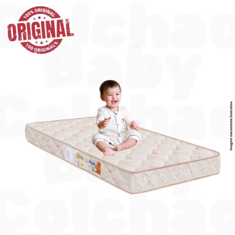 COLCHÃO JUVENIL D18 150x70 PARA MINI CAMA - com altura de 8cm BLACK em Oferta na Shopee